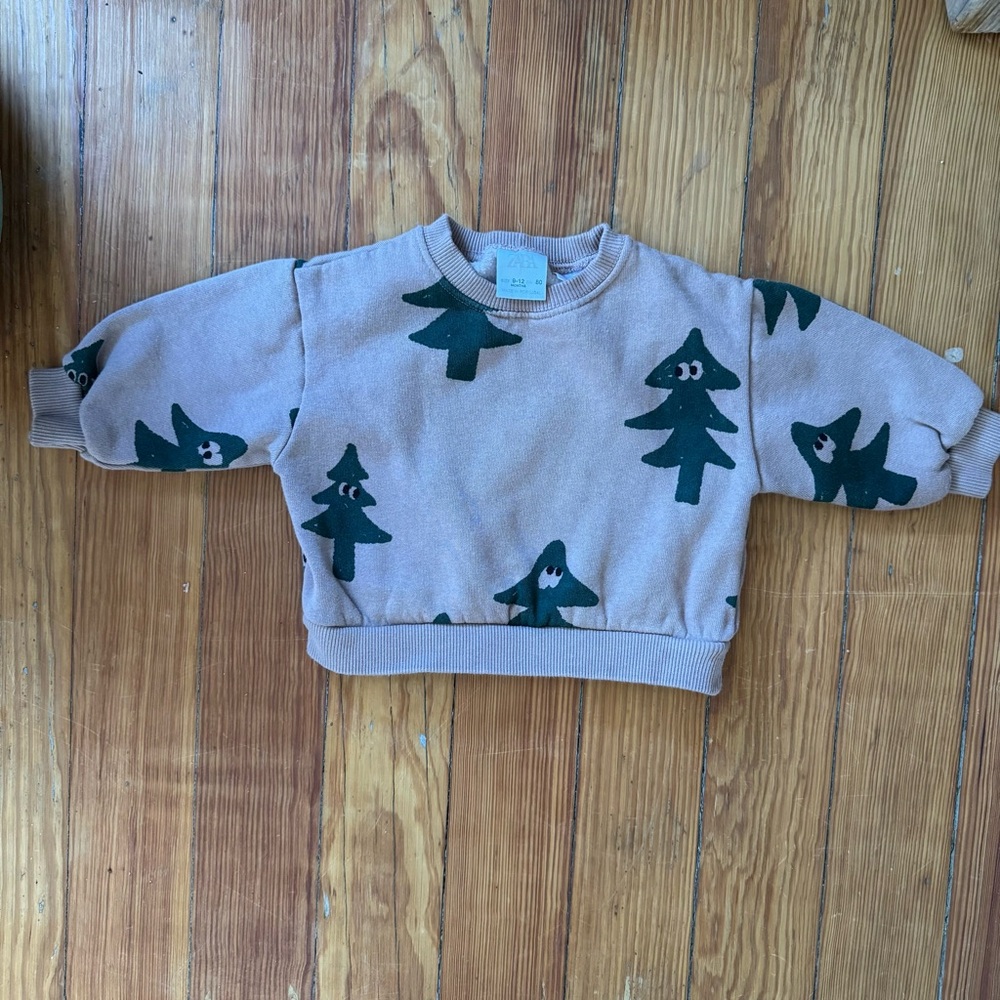 Zara Christmas Tree Sweater